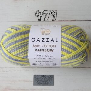 Gazzal Baby Cotton Rainbow 479
