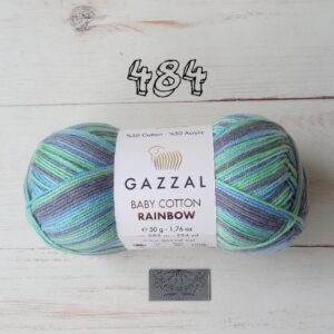 Gazzal Baby Cotton Rainbow 484
