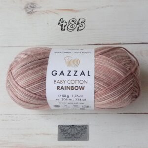 Gazzal Baby Cotton Rainbow 485