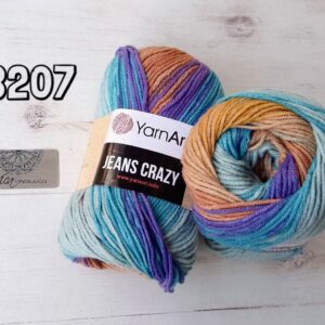 YarnArt Jeans Crazy 8207